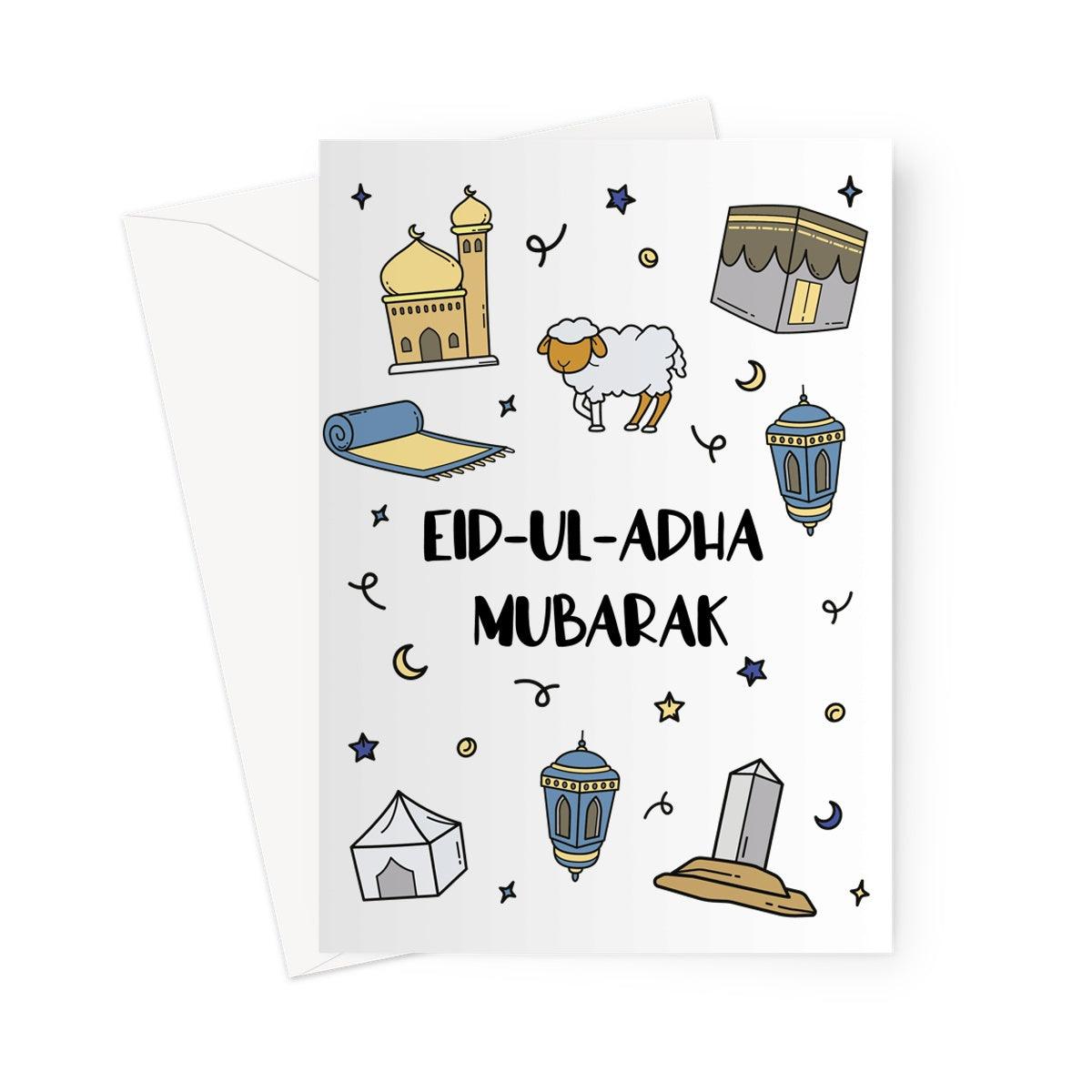 Eid Mubarak Greeting Card - Ilhaam UK