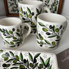 Handcrafted Palestinian Olive Mugs