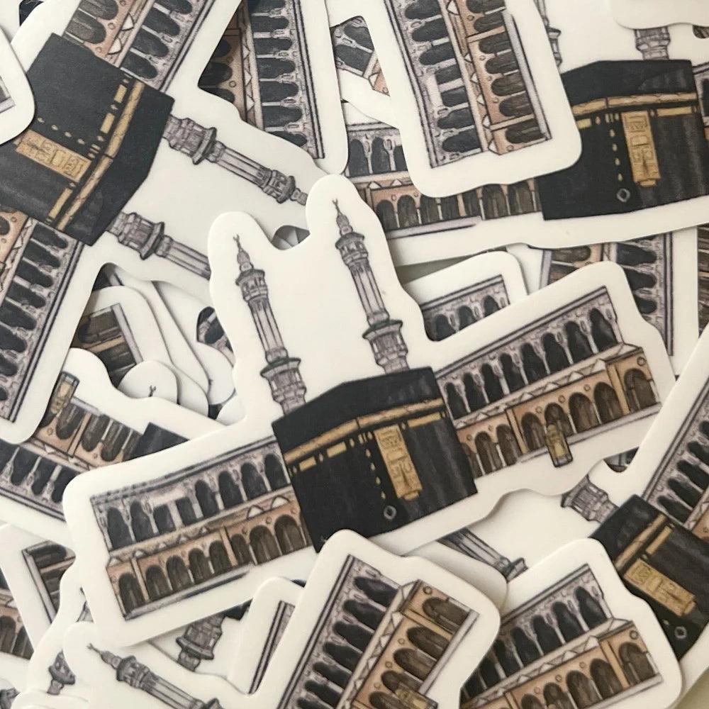 Al Masjid Al Haram Sticker (White Border) - Ilhaam UK