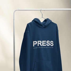 FREE PALESTINE PRESS HOODIE - Ilhaam UK