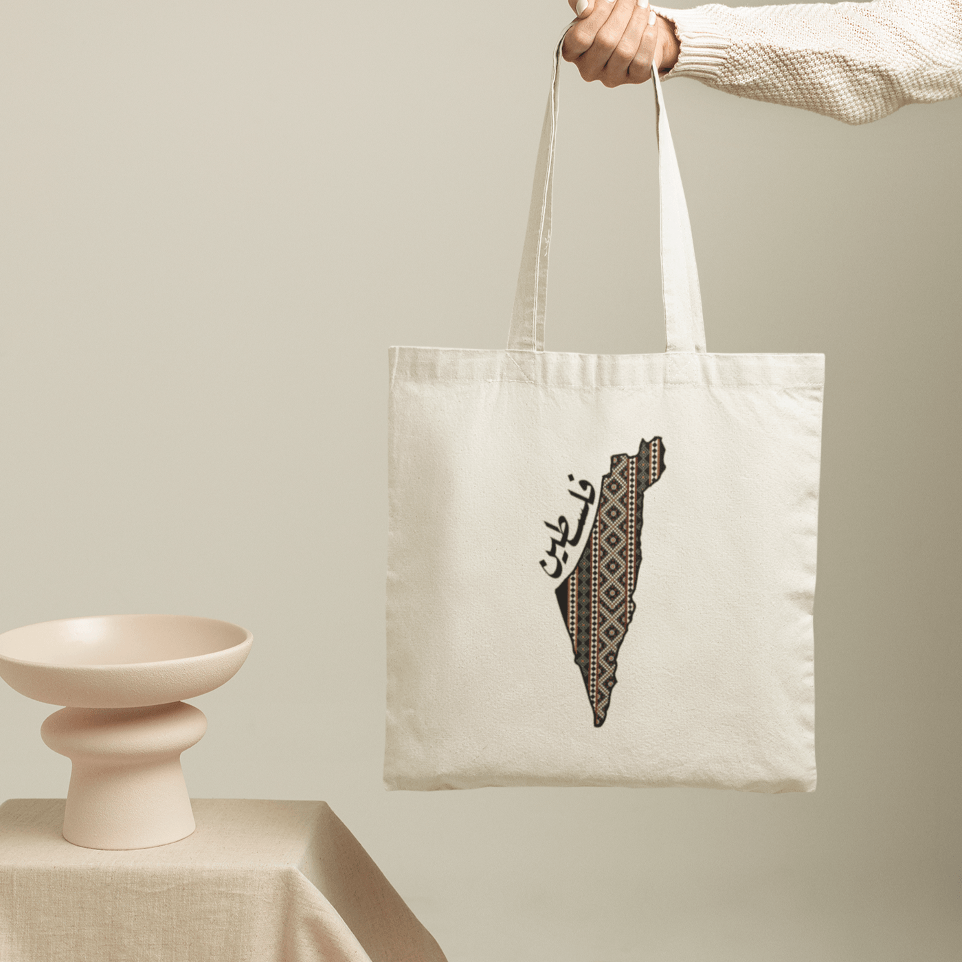 HERITAGE PALESTINE TOTE BAG - Ilhaam UK