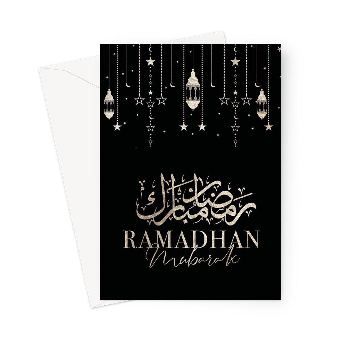 Ramadhan Mubarak Greeting Card - Ilhaam UK