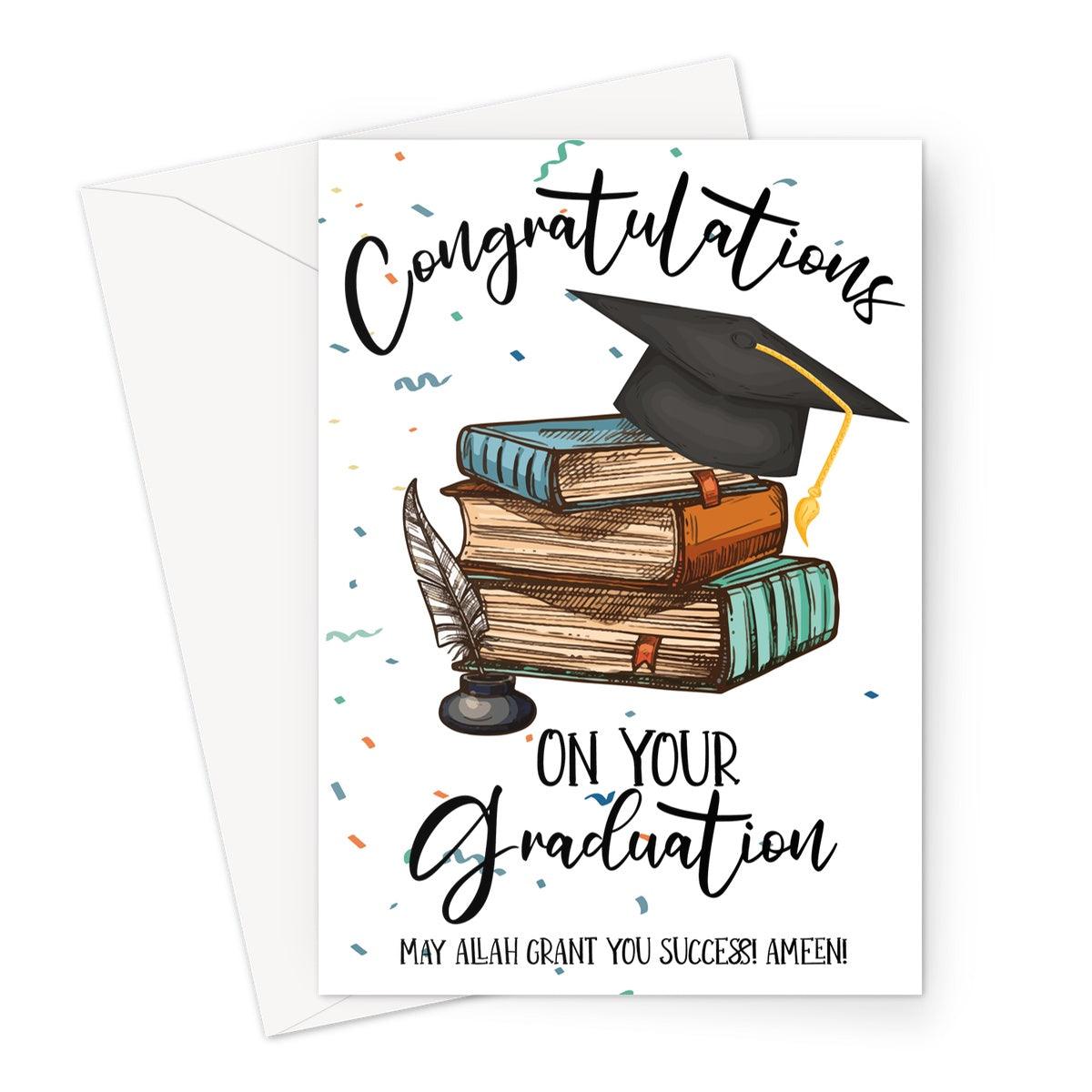 Islamic Graduation Greeting Card - Ilhaam UK